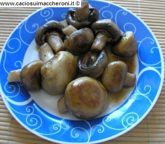 Funghetti al vino bianco